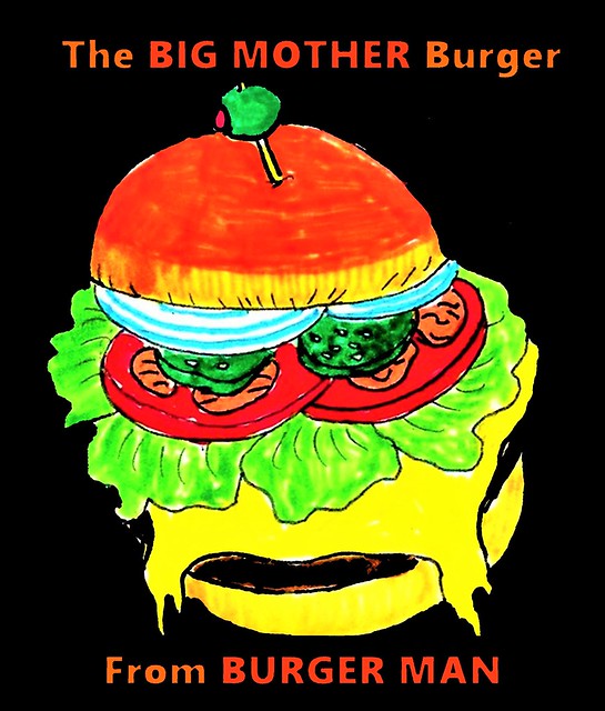Burger Man Big Mother poster