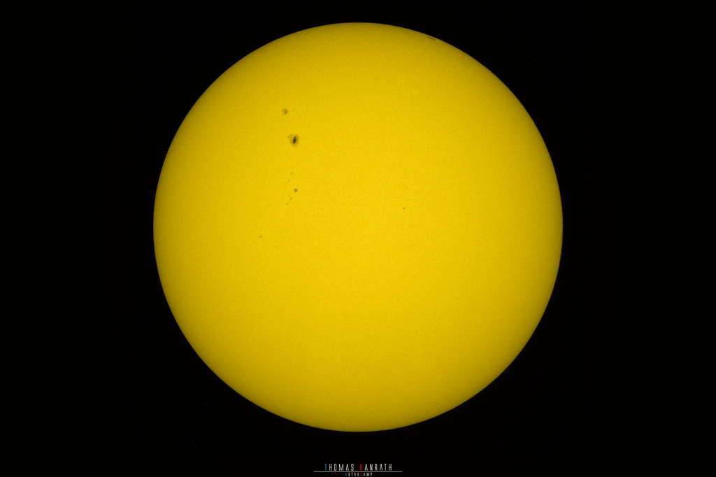 Astrofoto: Sonne, aufgenommen am 27. März 2022