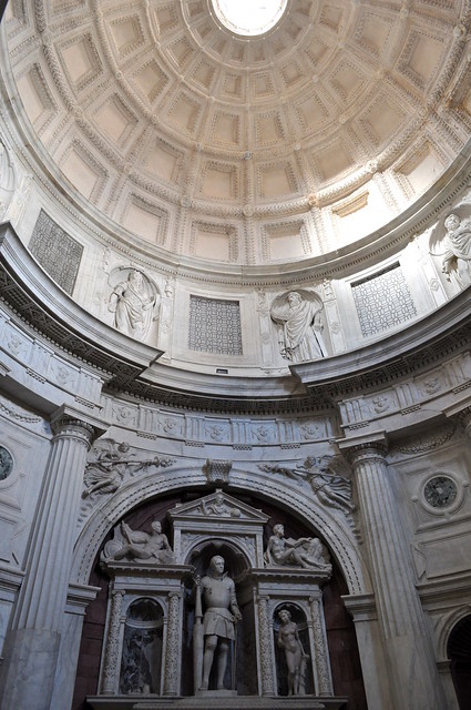 Chapelle Caracciolo di Vico, XVIe siècle, église gothique San Giovanni a Carbonara, XIVe siècle, via Domenico Cirillo, Naples, Campanie, Italie.