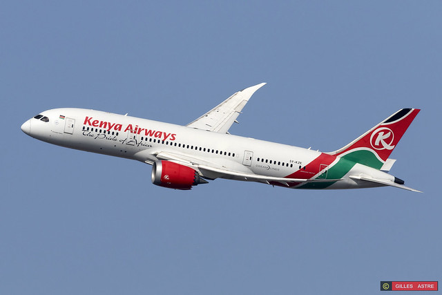 KJFK 02 mars 2022 Boeing 787 Kenya Airways 5Y-KZE