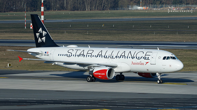 OE-LBZ AUSTRIAN AIRLINES AIRBUS A320-214 CN 5181