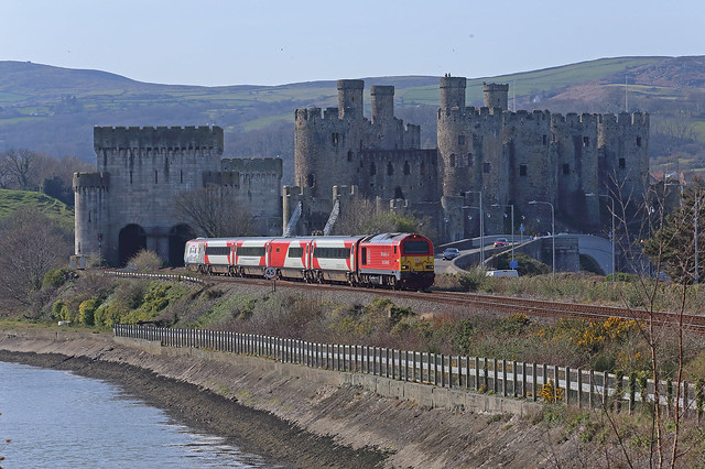 DB 67013 at Conwy on 23 March 2022.