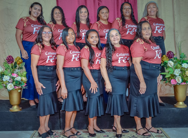 9° Aniversário do Conjunto de Senhoras Colunas da Fé - Igreja Unificados Nova Vida
