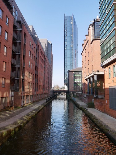 Beetham Tower from Bridgewater Canal