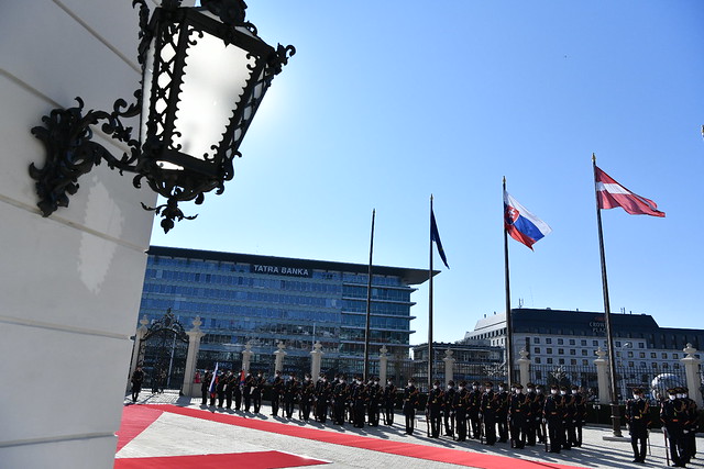 28.03.2022. Valsts prezidenta Egila Levita oficiālā vizīte Slovākijā
