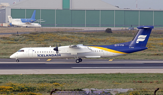 TF-FXA LMML 28-03-2022 Icelandair (Air Iceland Connect) Bombardier Dash 8-Q402 cn 4022