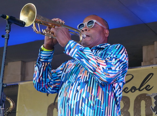 James Andrews at Treme Creole Gumbo Festival - March 25, 2022. Photo by Louis Crispino.