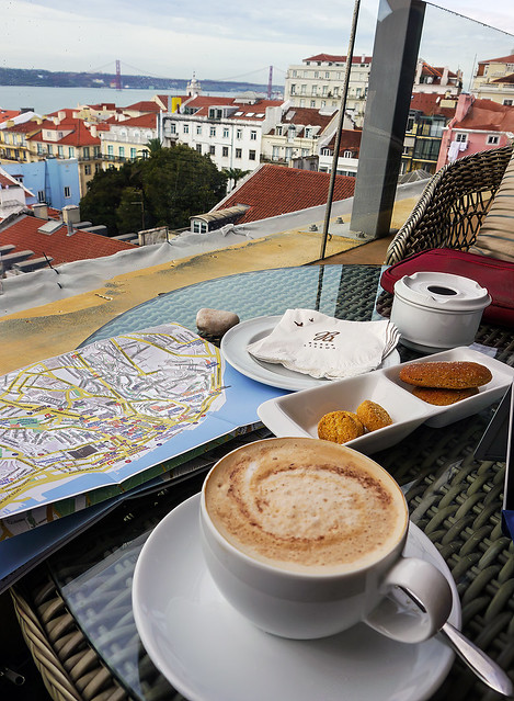 photo - View from Rooftop Bar, Bairro Alto Hotel, Lisbon