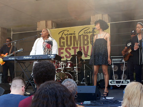 Tonya Boyd Cannon at Congo Square Rhythms Festival - March 25, 2022. Photo by Louis Crispino.