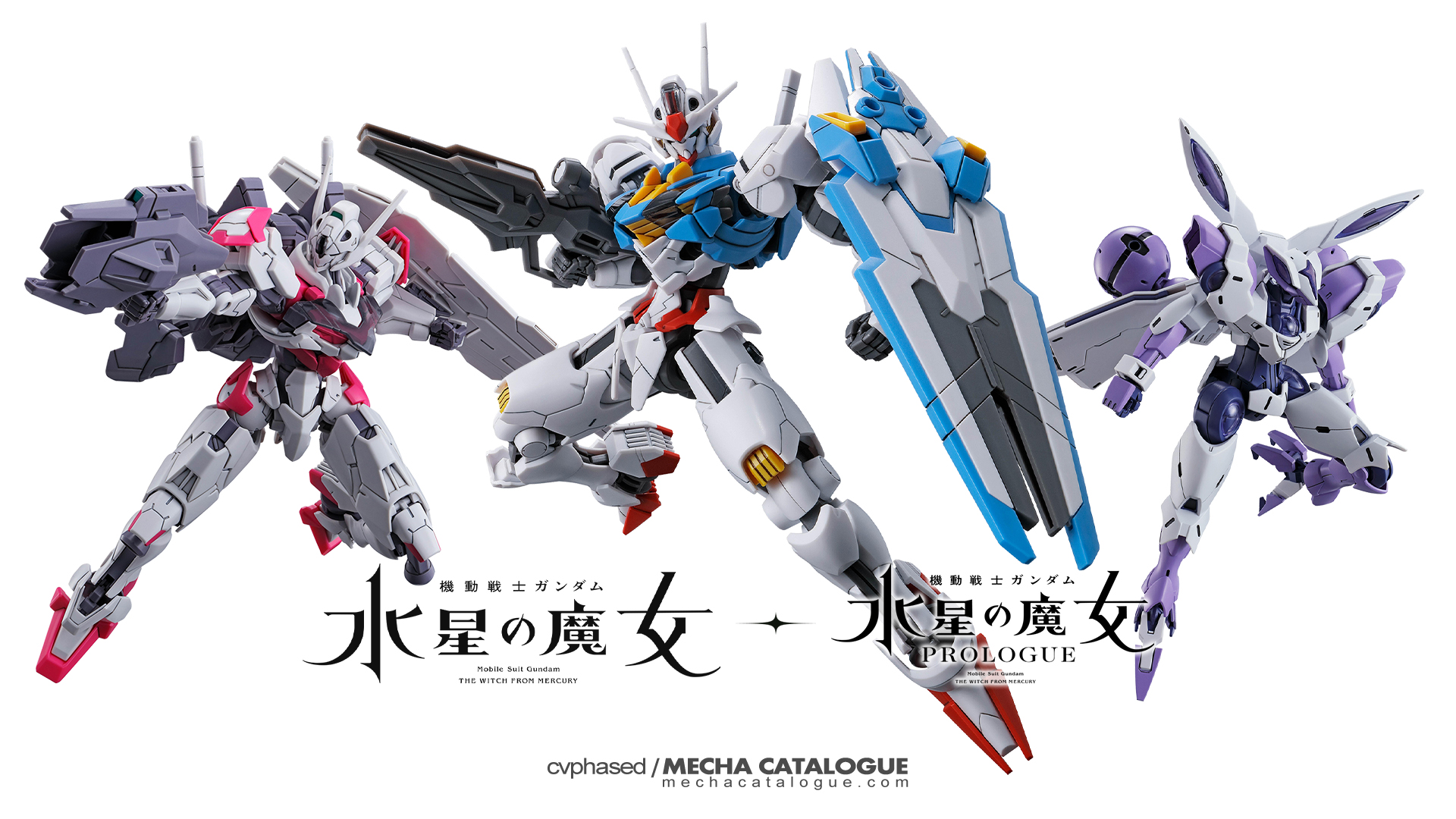 Let's Talk Gunpla and More, But Mostly Gunpla: “Mobile Suit Gundam THE  WITCH FROM MERCURY” #水星の魔女 #G_Witch – cvphased / MECHA CATALOGUE