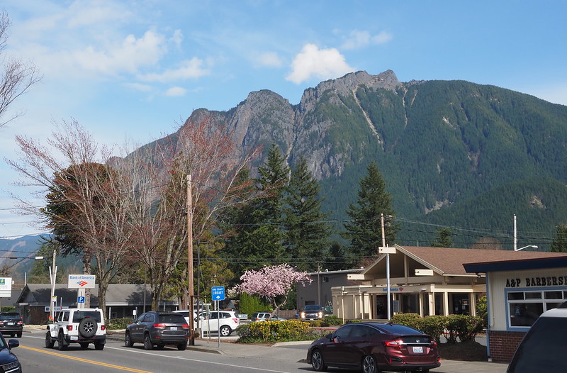 Mount Si Over North Bend