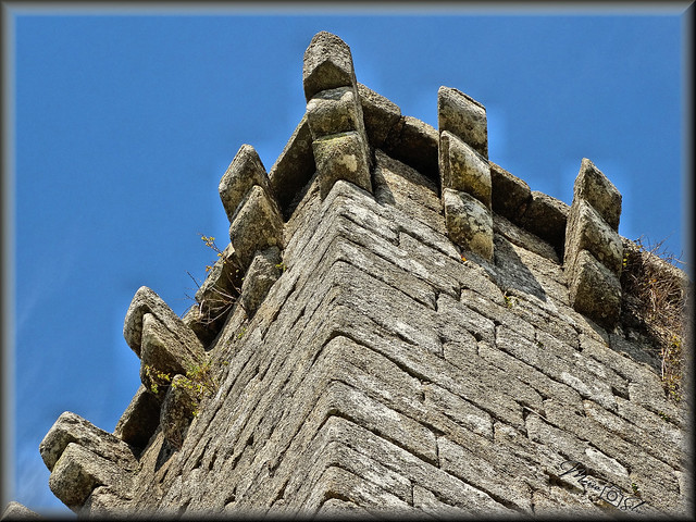 Torre de menagem do castelo de Monforte de Rio Livre - Águas Frias - Chaves - Portugal