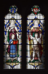 St Anne and the young Blessed Virgin, St Elizabeth and the young John the Baptist (Christopher Webb)