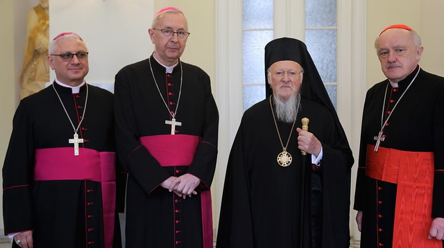 Spotkanie Przewodniczącego Episkopatu z Ekumenicznym Patriarchą Bartłomiejem I (29.03.2022 r.)