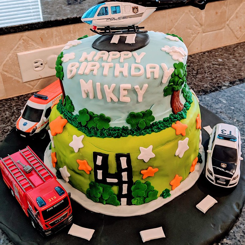Emergency Services Cake by Liz's Speciality Cakes and Treats