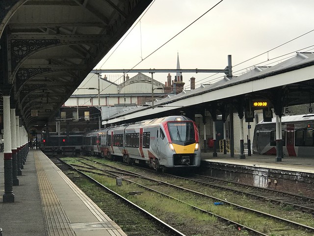 A bunch of epic Abellio Greater Anglia BR Class 745 and 755 at Norwich Train Station (NRW)