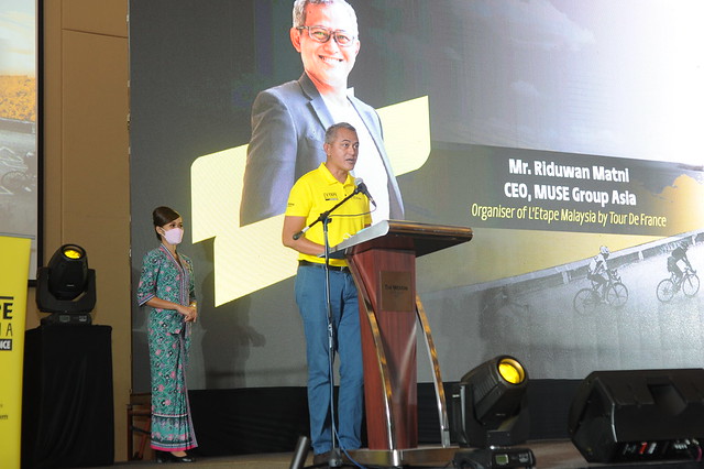L'Etape Malayia 2022 - Speech By En Riduwan Matni  (Muse Group Asia)