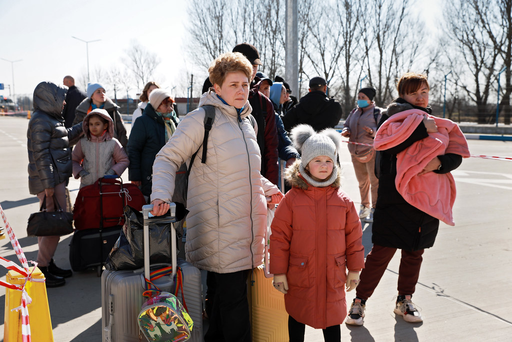People Leaving Ukraine