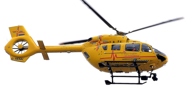 Eurocopter EC145 G-HEMC  East Anglian Air Ambulance Helicopter