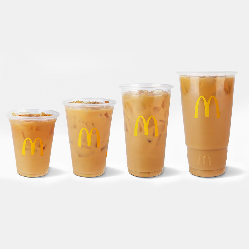 McDonald's: Clear Plastic Cups
