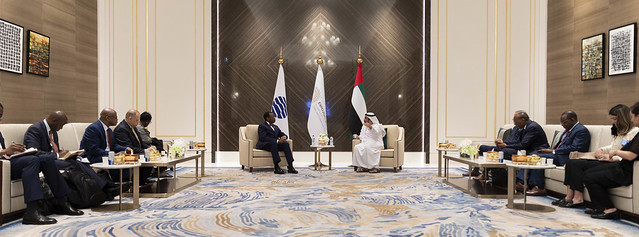 Official visit to the United Arab Emirates bilateral meeting