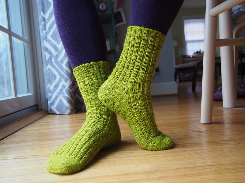 New handknit socks!