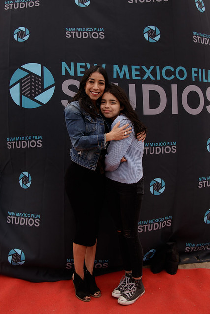 Soleil Montoya & Marlow at the New Mexico Film Studios Backlot Groundbreaking Event - IMG_4857