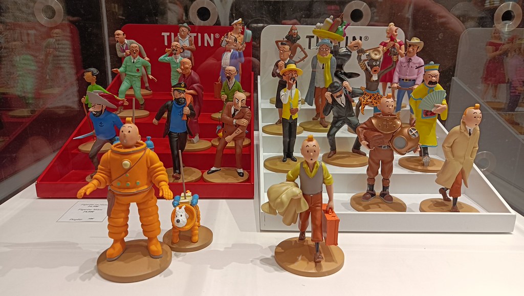 La boutique de Tintin, Bruselas
