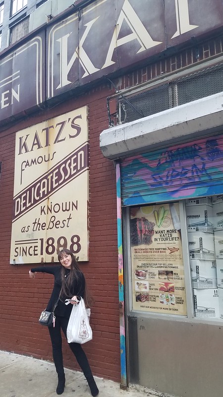 Kristina Lachaga - Katz's Deli NYC