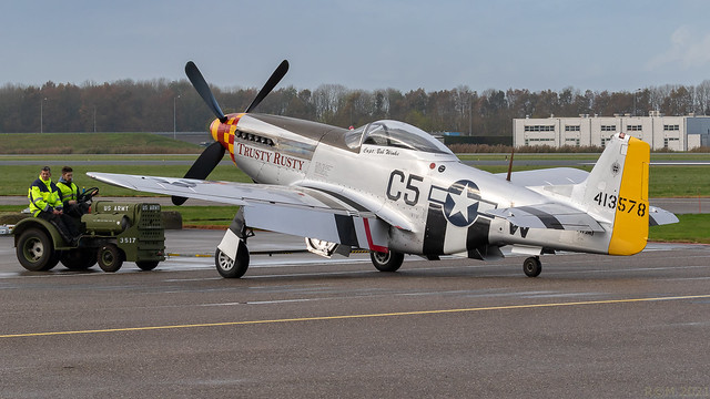 PH-JAT - North American P-51D Mustang - Trusty Rusty -  EHLE - Early Birds - 20211117
