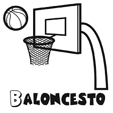 Canasta baloncesto Dibujo