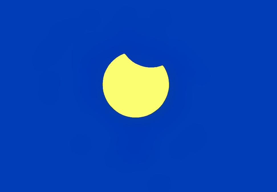 Partial solar eclipse - Sofi 10-06-21 04