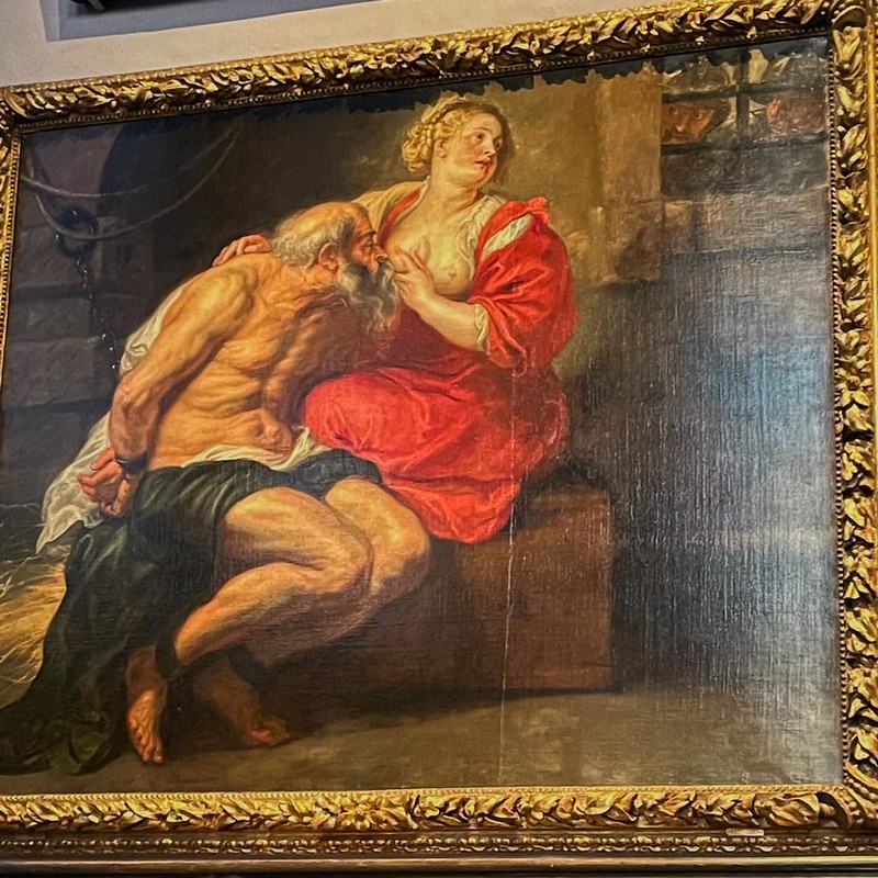 Cimón y Pero, Peter Paul Rubens, Rubenshuis