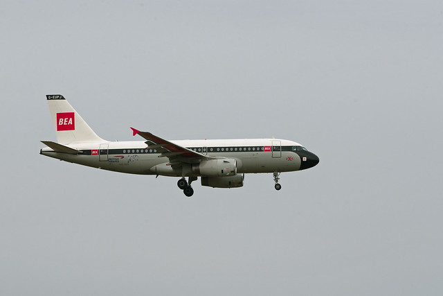 BER Brandenburg A-319 Britisch Airlines Retro BEA 1.4.2022