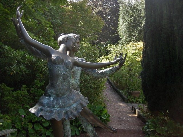 The Ballet Dancers Statue - the Forest Glade Gardens; Mount Macedon Road, Mount Macedon