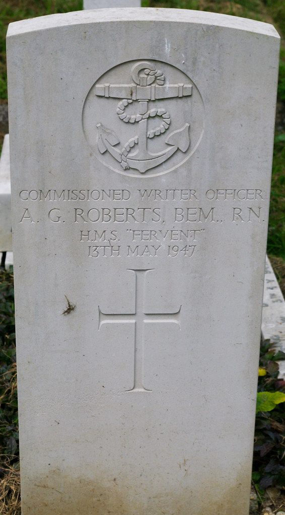 Commissioned Writer Officer Arthur George Roberts | Portsdow… | Flickr