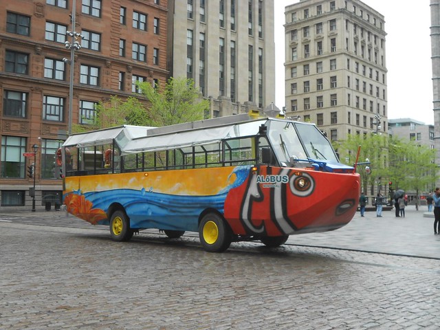 Autobus amphibie - Montréal, Canada © Thierry Garel