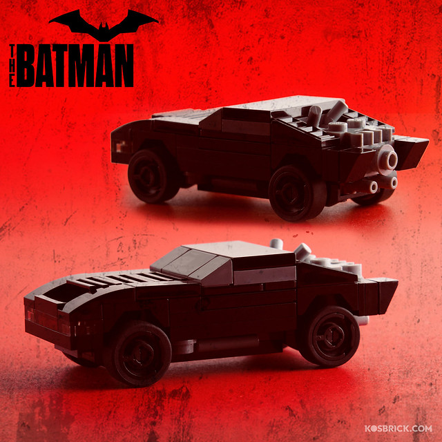 The Batman 2022 Mini Batmobiles