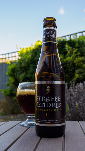 OM1 - Test Shot  (A Glass of  Straffe Hendrik Quad - 11% Dark Belgium Beer) (OM 1 & Olympus M.Zuiko 12-45mm F4 Pro Zoom)
