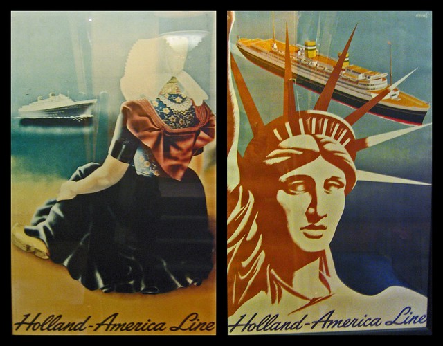 Holland-America posters 1949+1955