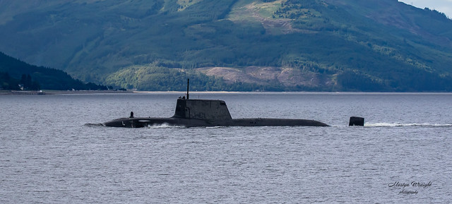 Royal Navy Astute-class Nuclear submarine