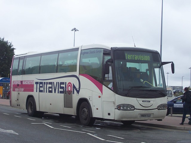 YN04 YJJ. Stanstead Transport (Terravision); Trafford Park (GM)