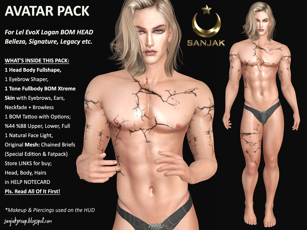 Avatar Pack For Lel EvoX Logan Sanjak