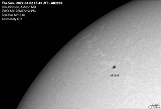 The Sun - 2022-04-02 16:43 UTC - AR2983