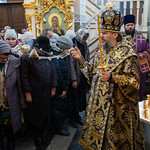 2 апреля 2022, Всенощное бдение в Александро-Невской церкви в Бобачевской роще (Тверь)