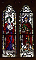St John the Divine and St Edwin, King and Martyr (AK Nicholson, c1930)