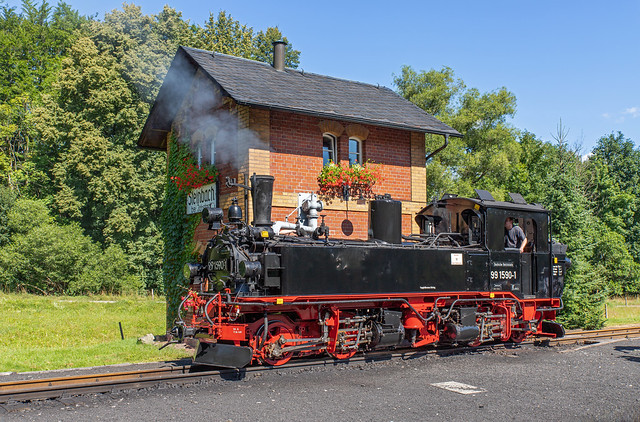 99 1590 Preßnitztalbahn. Steinbach