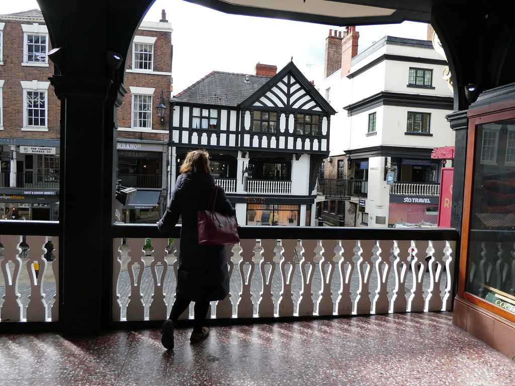 Upper tier of The Rows, Chester