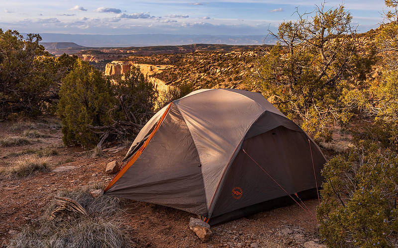 Camping Above The Canyons