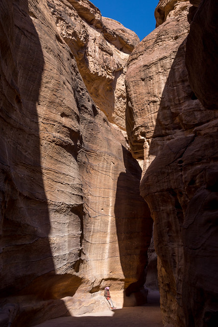 Lone Beduoin, The Siq, Petra, Jordan